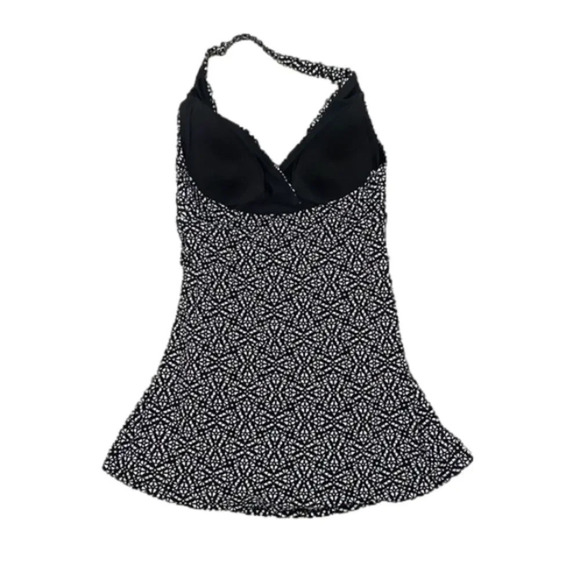 L.L.Bean One Piece Swimsuit/ Swim dress.  Size 10 - Picture 5 of 10